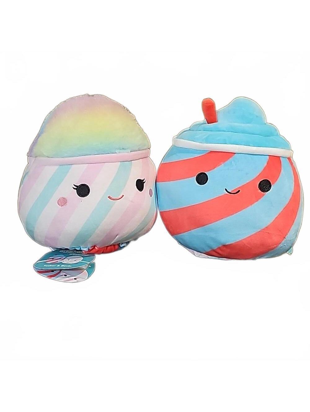 Bevin -Tucker Cotton Candy & Slushie Reversible Squishmallow